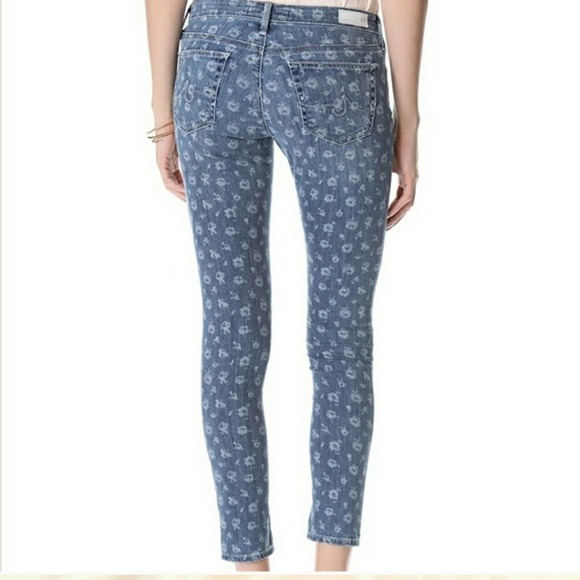AG + Liberty Art Fabrics Floral Ankle Skinny Jeans - Picture 2 of 7